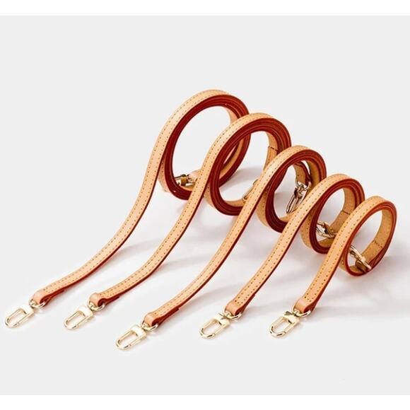 NEW unbranded thin leather replacement handbag strap - Picture 4 of 5